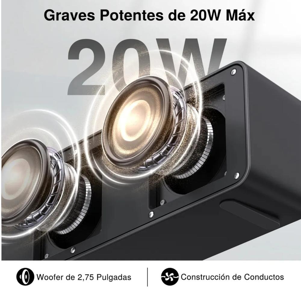 Bocina Inalámbrica portátil 1hora BOC250 20W