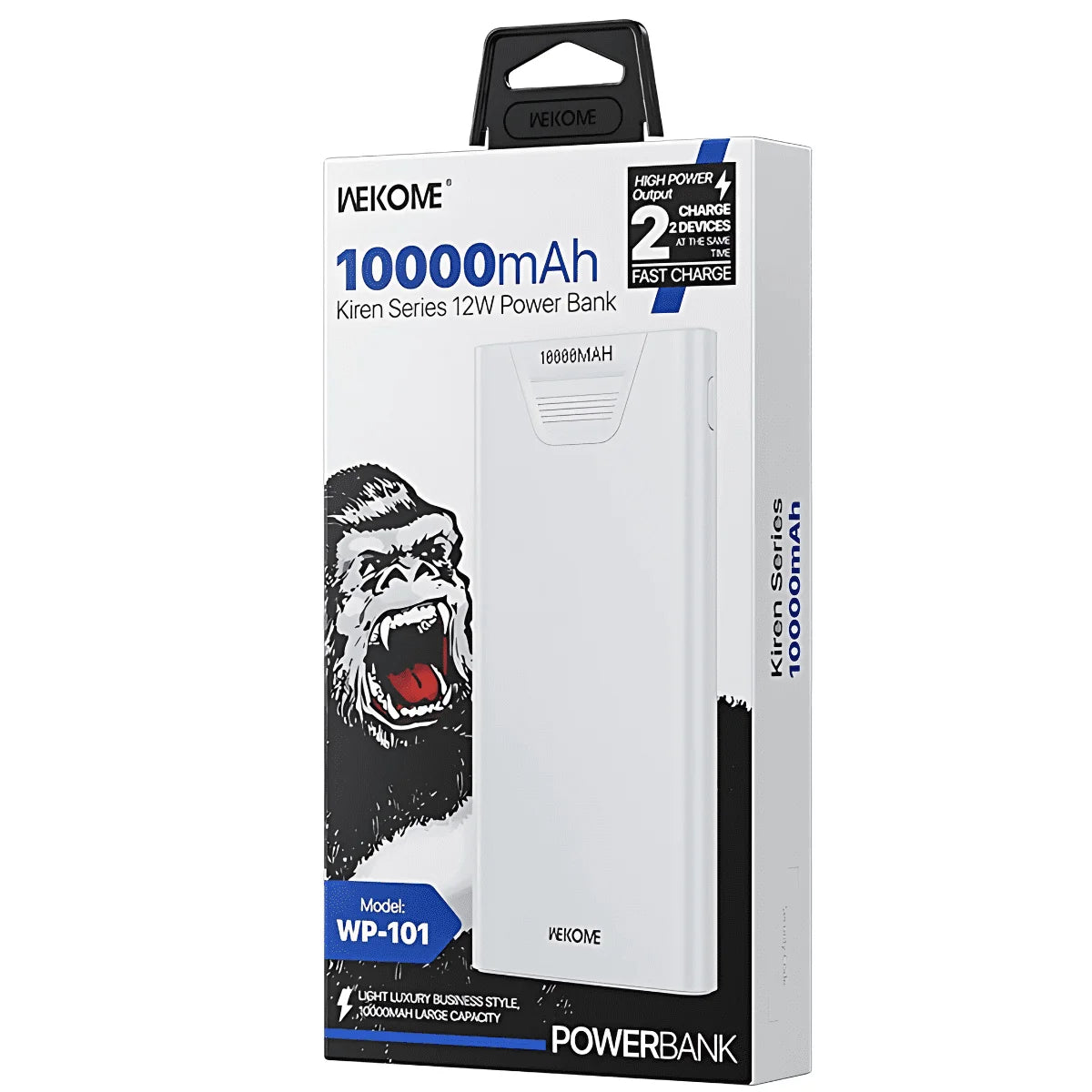 Power Bank 10000mAh Wekome USB+TIPO C