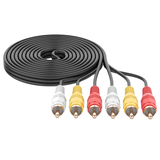 Cable RCA a RCA de audio y video 1.5m
