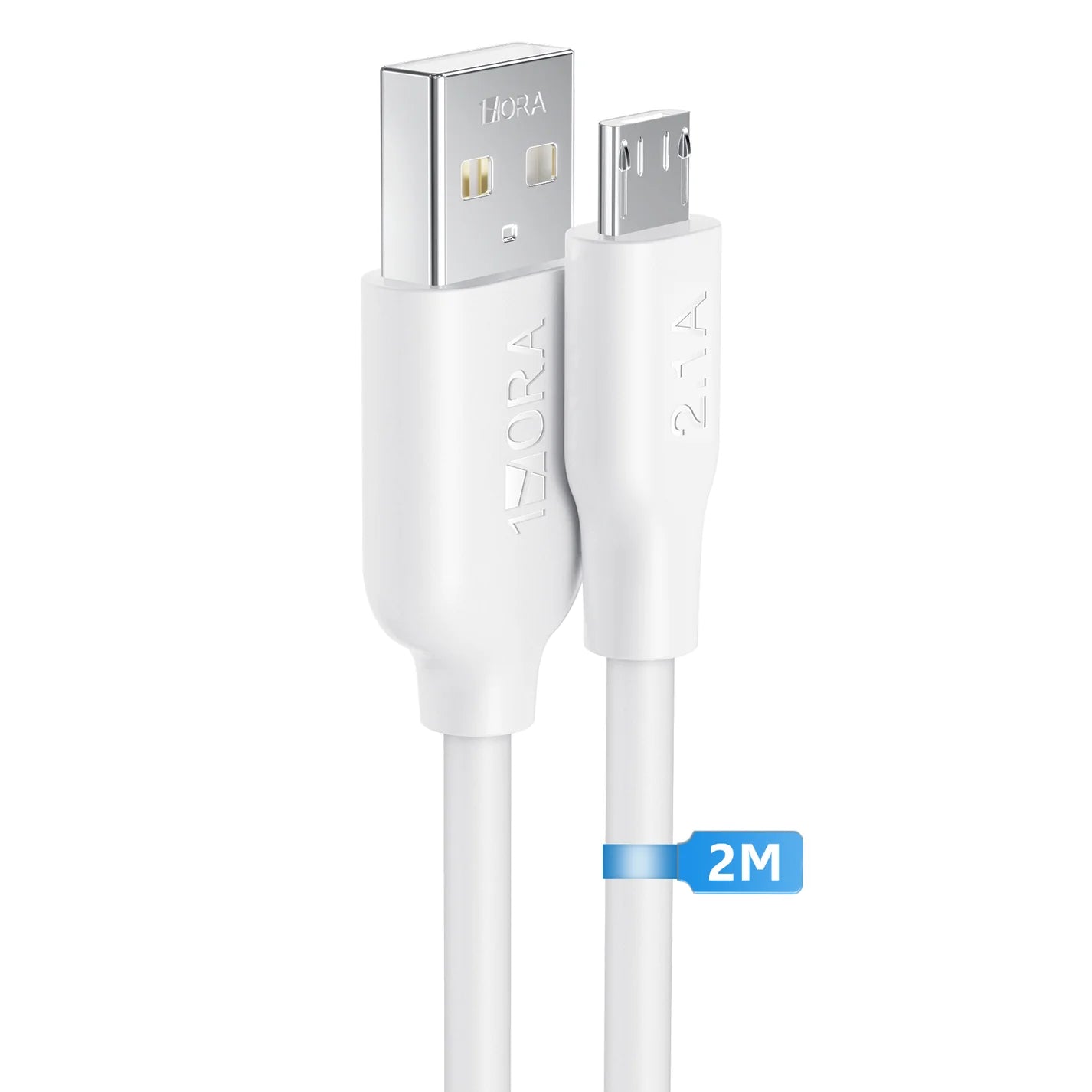 Cable USB V8 2m 1 hora Negro CAB245