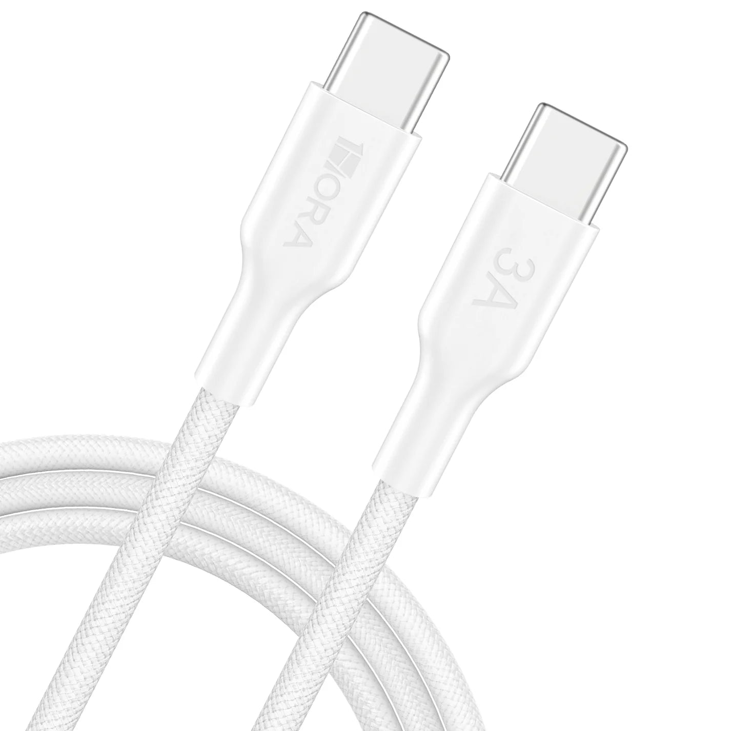 Cable Tipo C a Tipo C 1 Metro 1Hora Blanco CAB272