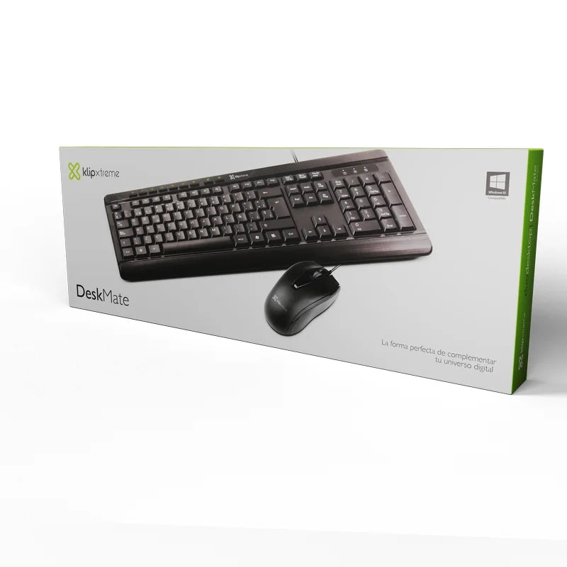 Combo teclado y mouse Klipxtreme KCK-251S