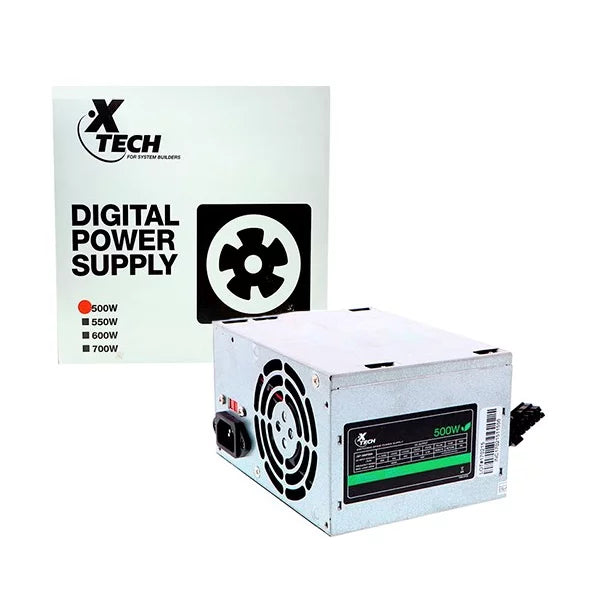 Xtech ATX Power Supply 500W