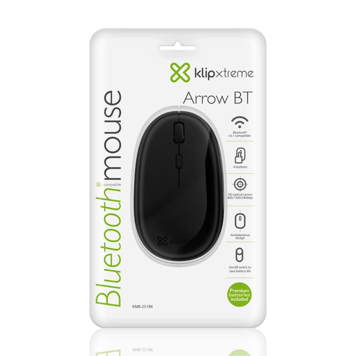 KX Mouse Wls-BT KMB-251 Bluetooth v5.1
