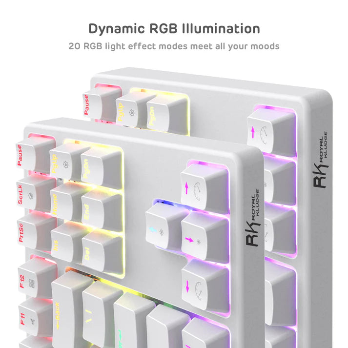 Teclado RK Royal KLUDGE Sink87G Wired/Wireless 2.4G RGB