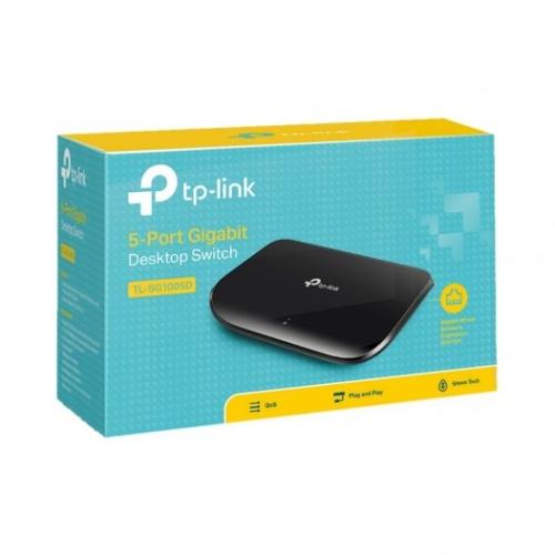 TP-Link TL-SG1005D Switch de Red de 5 Puertos Gigabit