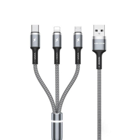 Cable USB 3 en 1 Wekome