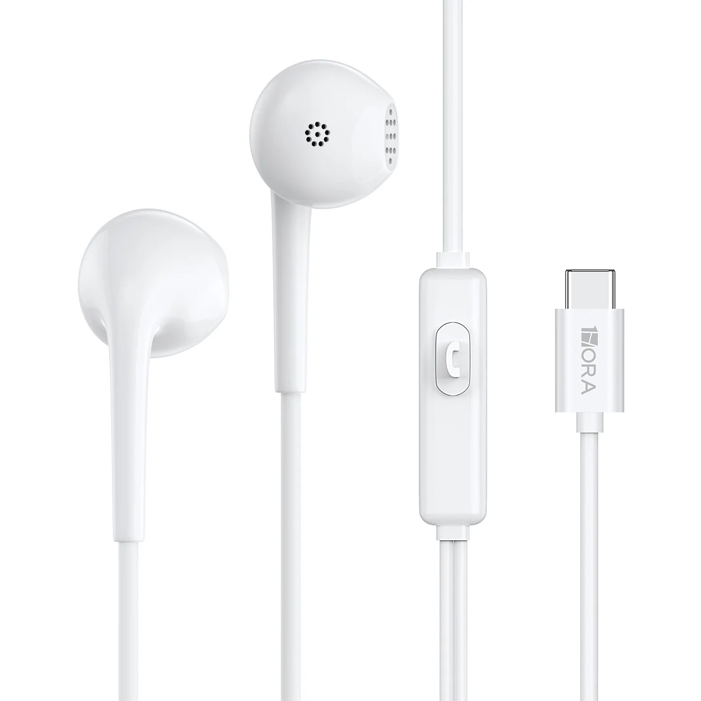 Audifonos 1 Hora 3.5mm tipo C AUT124 Negro