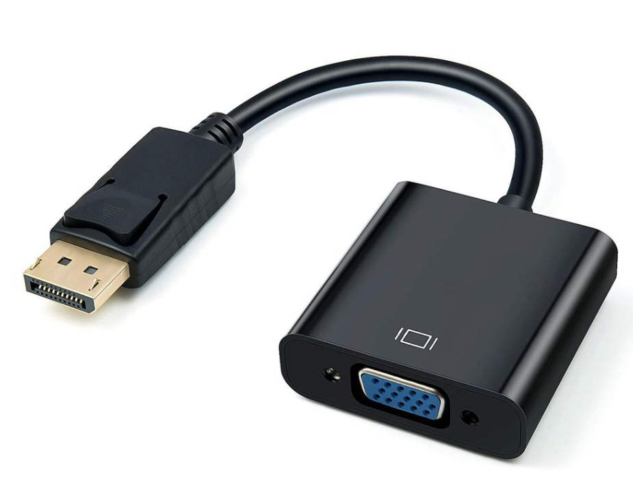 Argom Adaptador de DiplayPort a VGA Negro