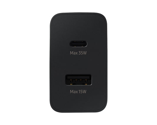 Cargador Samsung 35w PD Power Adapter Duo USB-C, USB-A