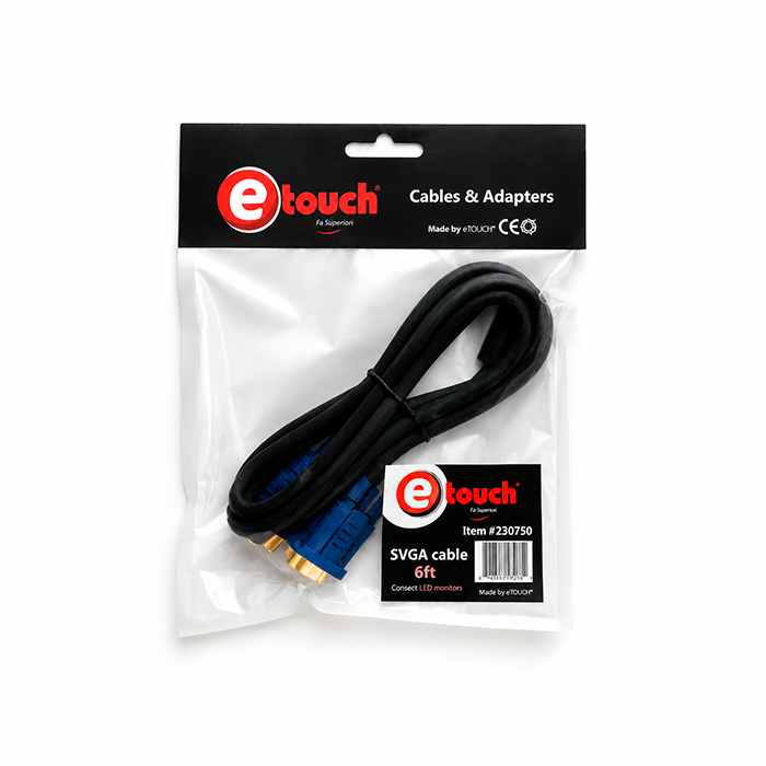 Cable VGA macho 6 pies Etouch