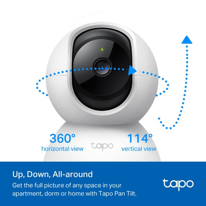 TPLink Tapo C210 Pan/Tilt Home Security Wi-Fi Camera 2K
