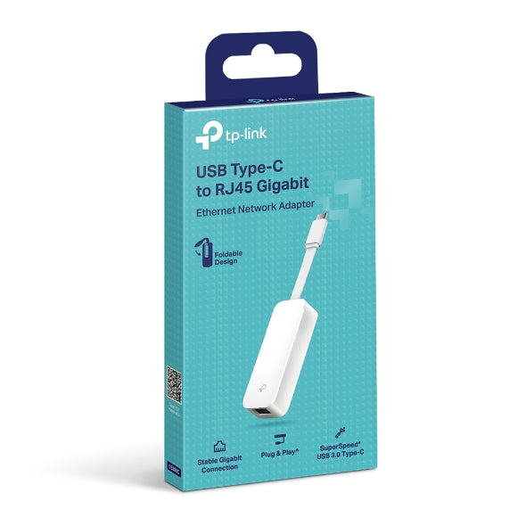 TP-LINK ADAPTER Tipe C To RJ45 Gigabit EN UE300C