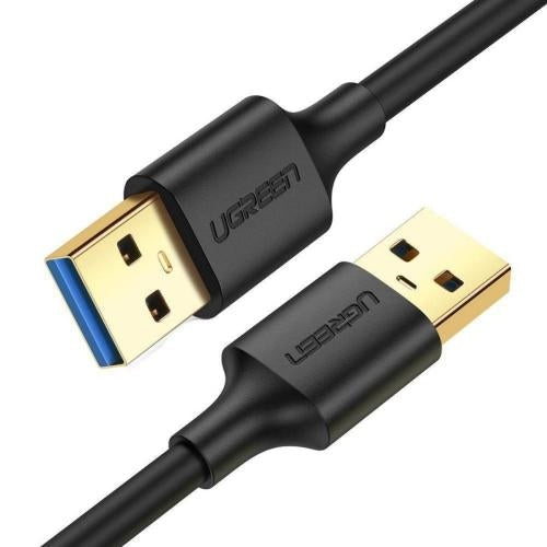 Cable USB-A macho a macho 1 Metro - Negro ugreen