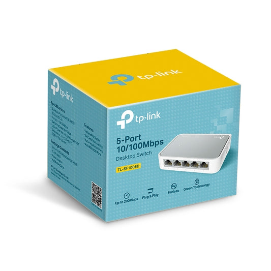 TP-Link Hub Switch  Red TL-SF1005D de 5 puertos RJ-45