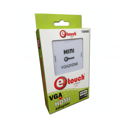 Adaptador de Video VGA a HDMI eTouch