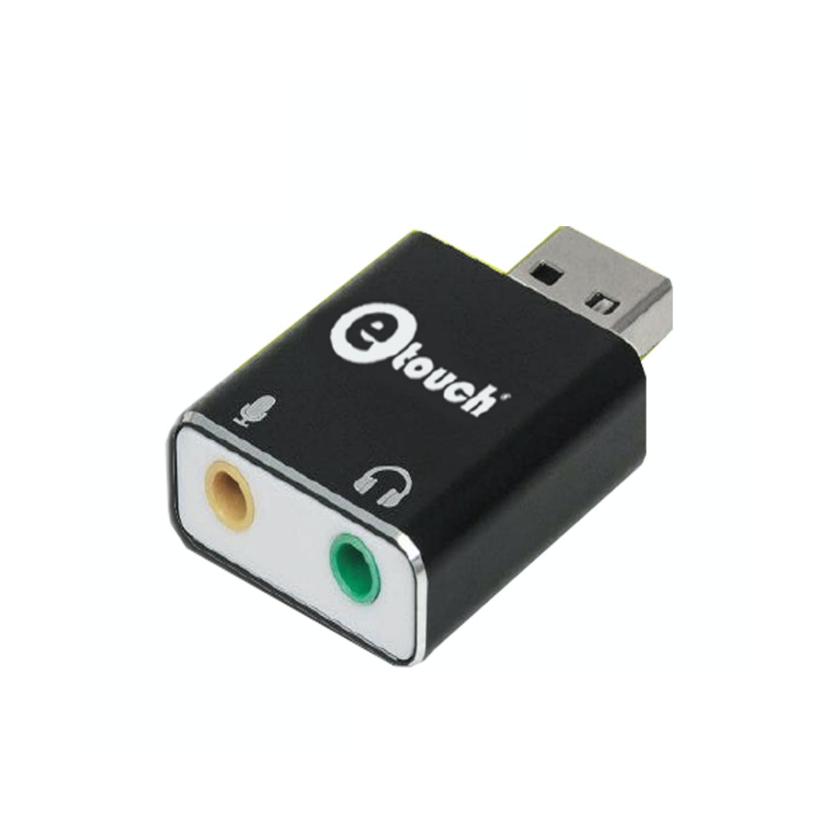 Adaptador USB 7.1 a 2 plug eTouch