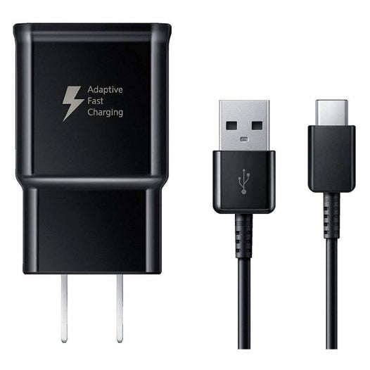 Cubo + Cable samsung 15W tipo USB a Tipo C, Sin Empaque