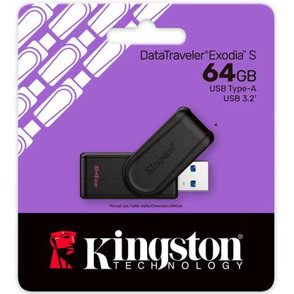 Kingston 64GB DataTraveler Exodia S / M