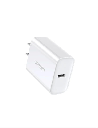 Ugreen Cubo USB-C 20W PD 3.0 - Blanco