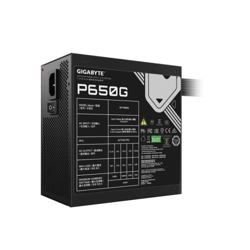 Gigabyte Power supply GP-P650G 650W 80 Plus Gold
