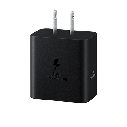 Cargador De Pared Samsung 45W USB-C, Con Cable De 1.8m, Color Negro Original