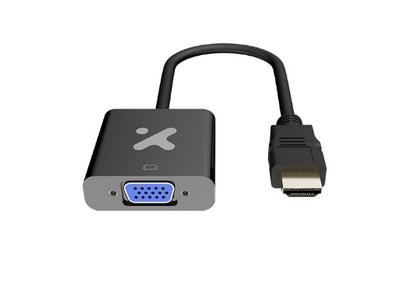 Xtech-Video Adapter HDMI male to VGA female Black XTC-384