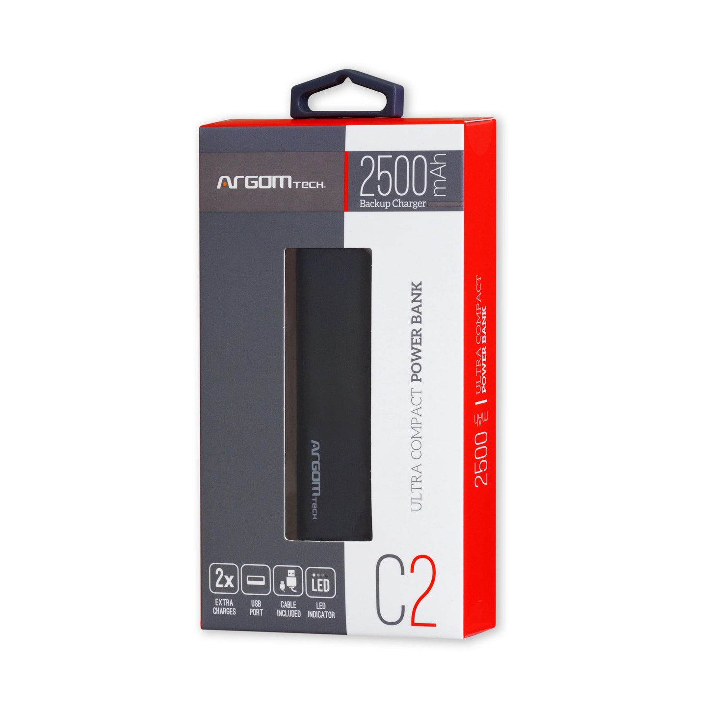 Argom Powerbank C2 de 2500 mAh