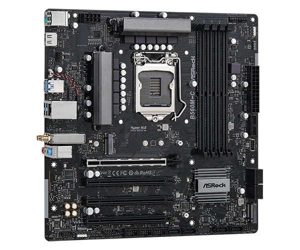 ASRock B560M-C Micro-ATX 10th & 11th Gen (LGA1200), DDR4