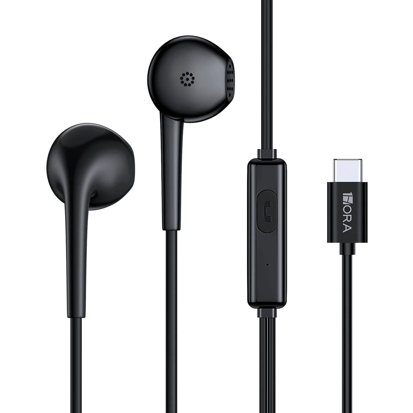 Audifono Tipo C 1Hora Negro AUT124