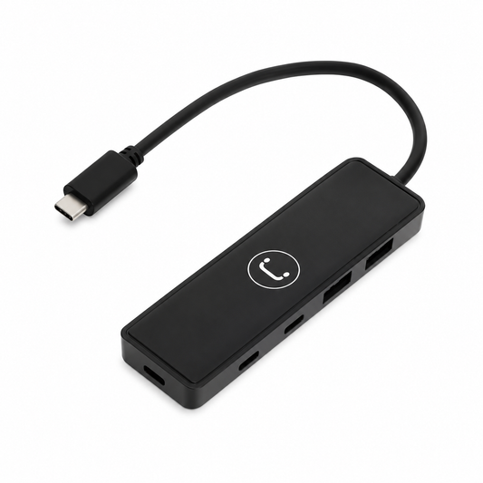 Hub de 4 Puertos USB 2.0 Argom Negro ARG-UB-0088