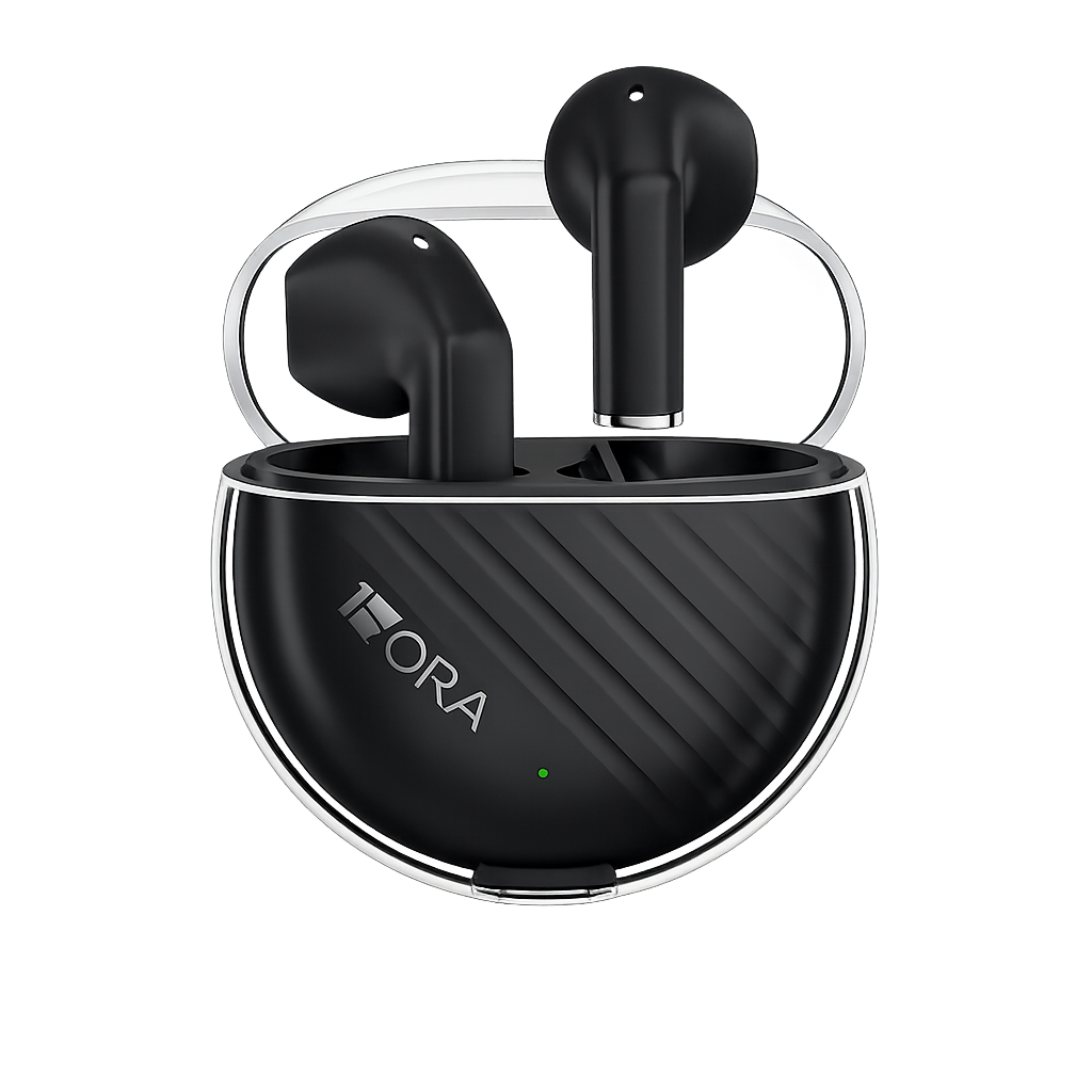 Audifonos 1 Hora AUT209 Negro/Blanco