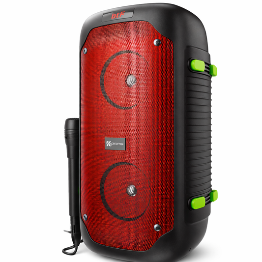 Klip Xtreme BT KLS-100 2x4in  Flame Led Portable
