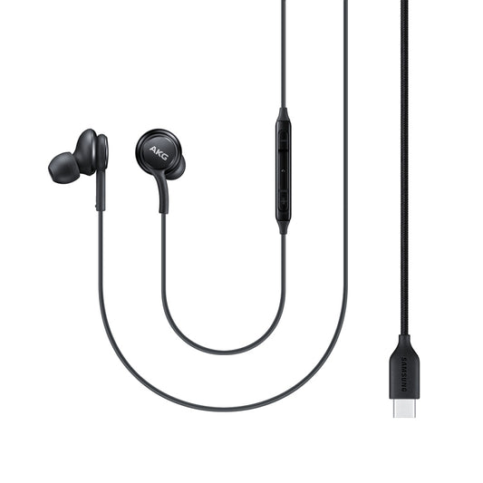 AKG Audífonos Alambricos USB Tipo C Negro/blanco
