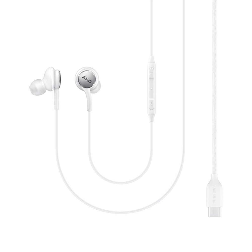 AKG Audífonos Alambricos USB Tipo C Negro/blanco