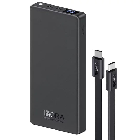 Powerbank De 10000 Mah 22.5w 1 Hora Color Negro GAR264