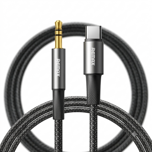 Cable tipo C a 3.5mm 1.2 metros Remax