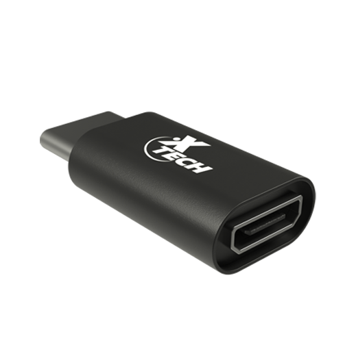 Adaptador USB Tipo-C® macho a micro-USB 2.0 hembra XTC-526