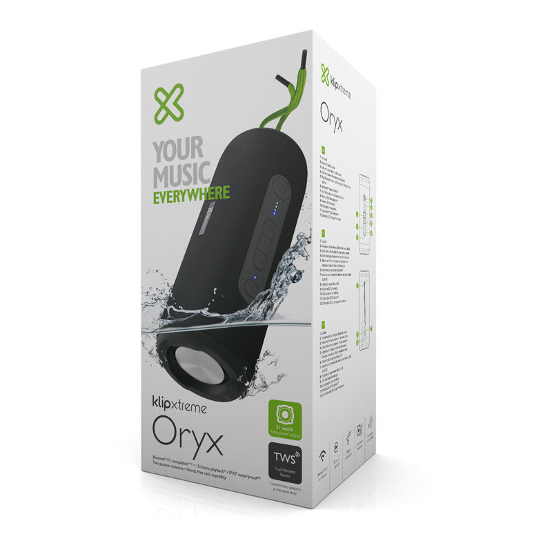 KX Spkr TWS-Wls-BT KBS-600 31W IPX7 TWS