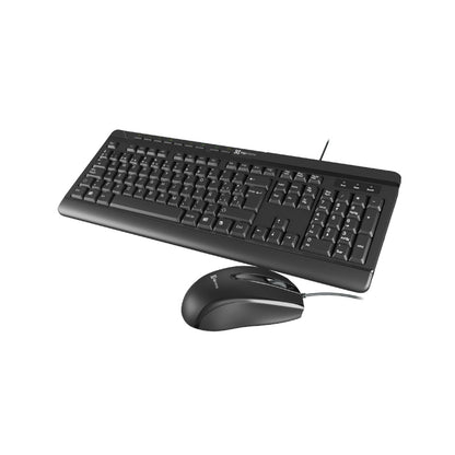 Klipx Combo Teclado y Mouse KCK-251S Spanish