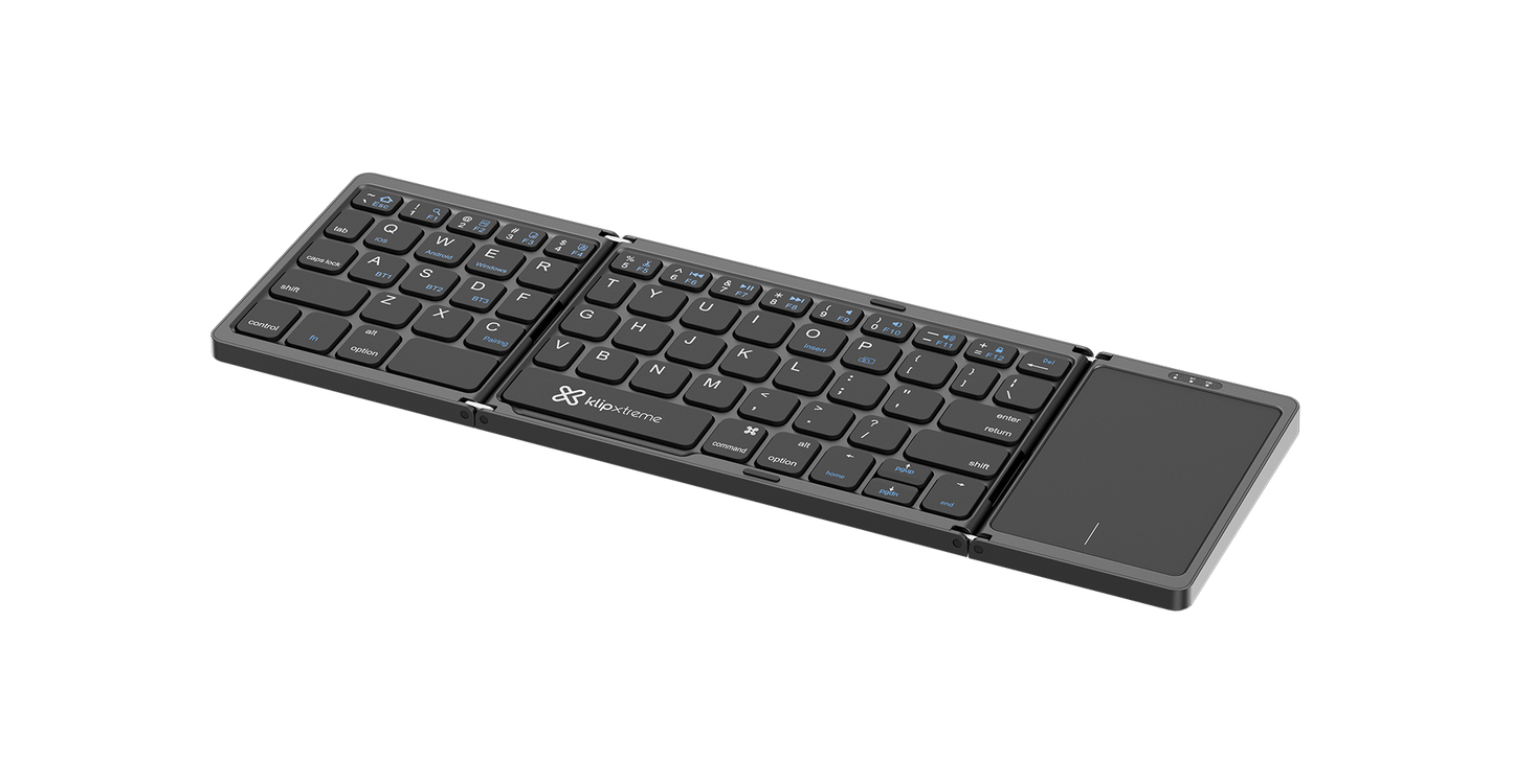 Teclado KX Foldable Keyboard Touchpad KCK-650S-BK