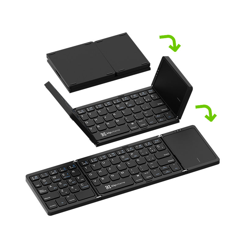 Teclado KX Foldable Keyboard Touchpad KCK-650S-BK