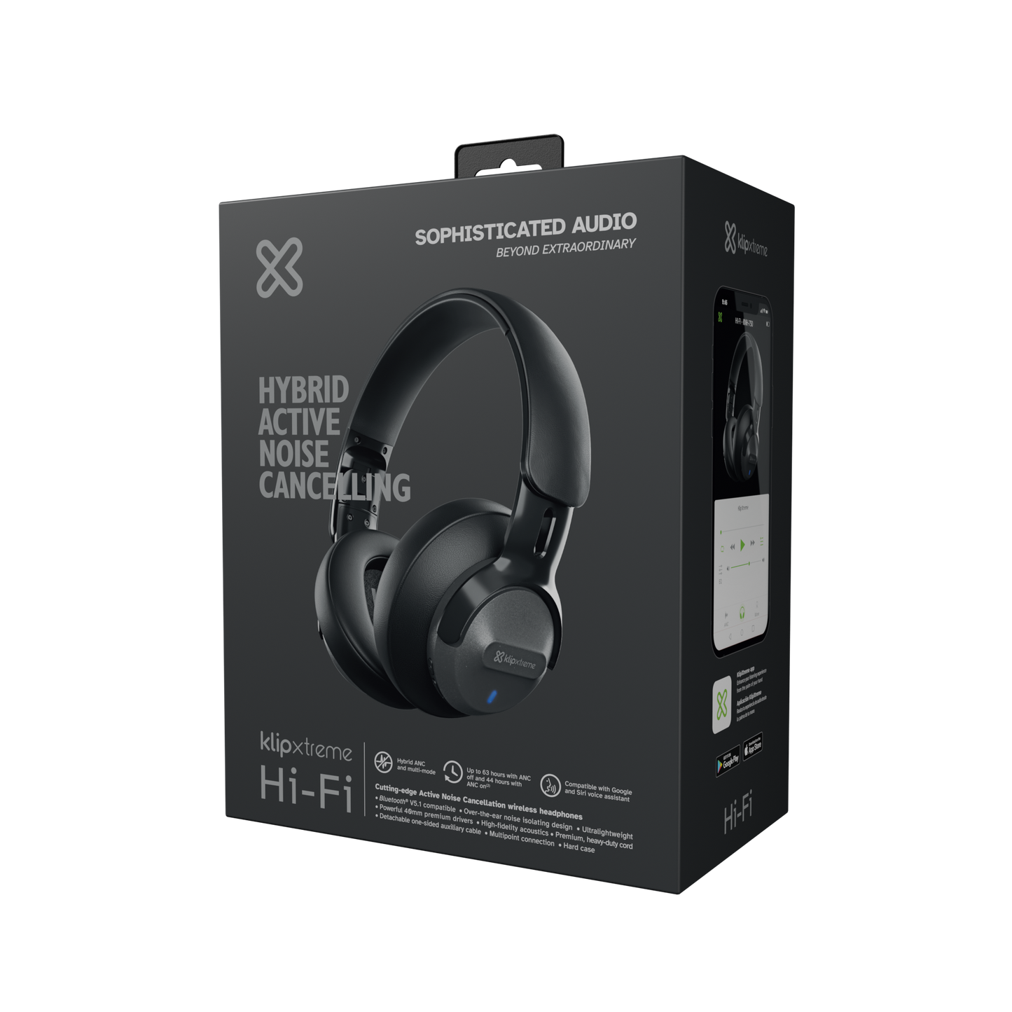 KliXtreme HI FI KNH-750BL Over-Ear