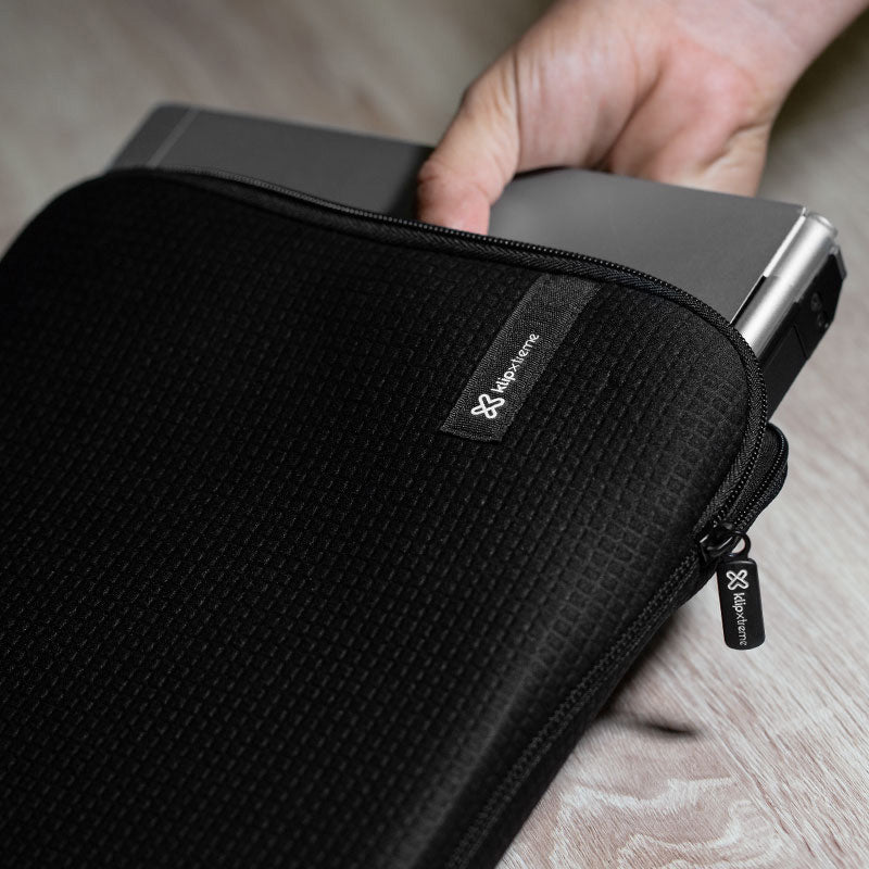 KlipX Texturized Laptop Sleeve KNS-310B up to 14.1"