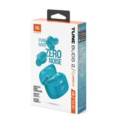 JBL Headphones Tune Buds 2 Turquesa