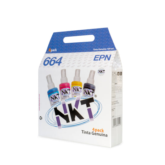 PROD-000235 Tinta nkt 100ml 4pack Epson 664 serie