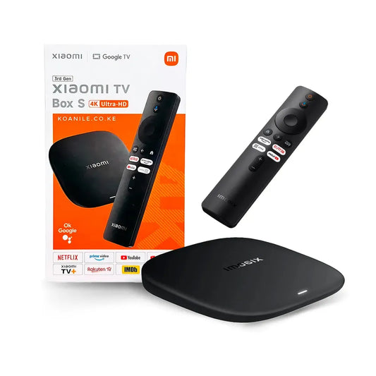 TV Box S 3ra Generación 32 GB Almacenamiento, 4K HDR10+ Dolby Vision con Google TV