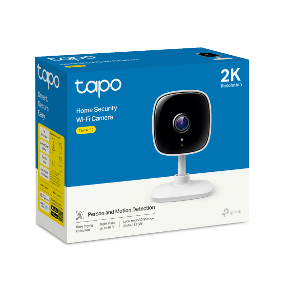TP-Link Tapo C110 Wi-Fi Camera 3MP