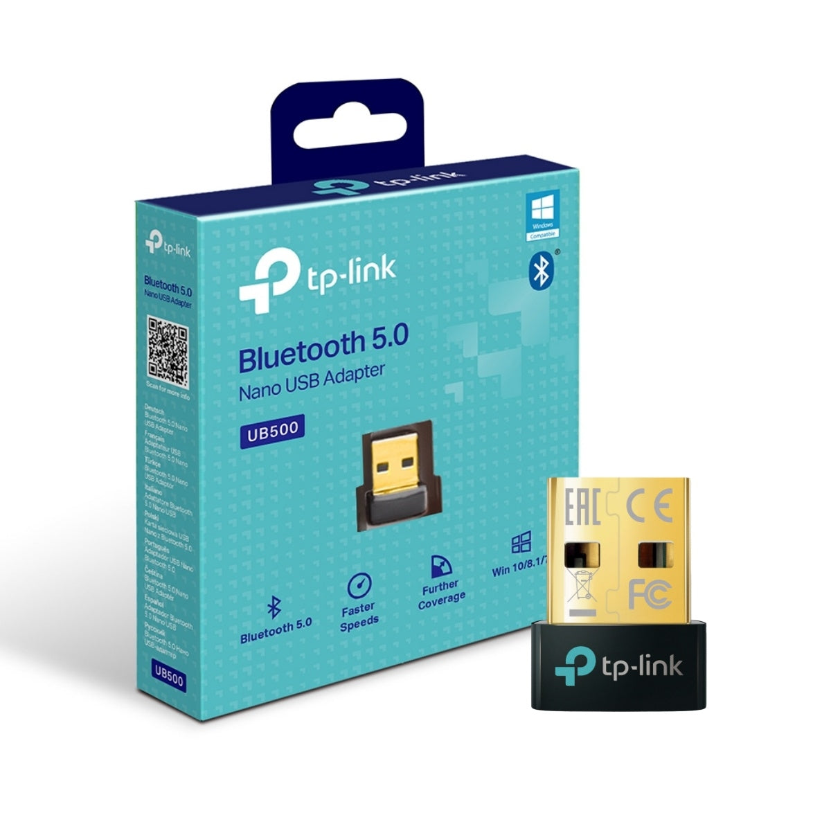 TP-Link Nano Adaptador Bluetooth 5.4 UB500