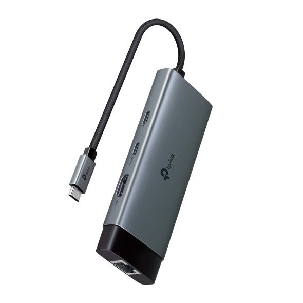 TP-LINK UH6120C Hub USB-C 6 en 12 USBA/1USBC/HDMI/GEth/Charger